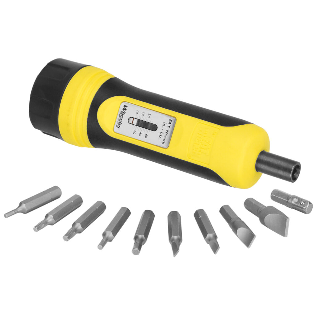 Witcher Torque WHEELER FAT TORQUE WRENCH W/10 BITS - Franklin Three